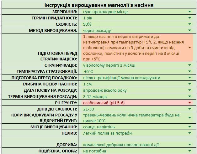 Магнолия лекарственная семена (10 шт) (Magnolia officinalis) RS-02156 фото