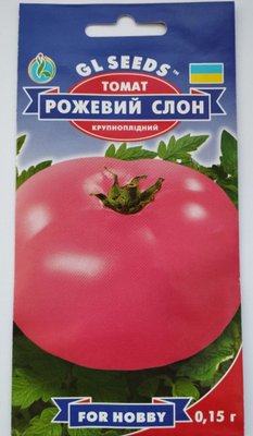 Томат Рожевий слон насіння (0,15 г) середньоранній високорослий, For Hobby, TM GL Seeds RS-00826 фото