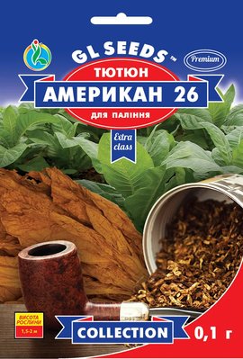 Табак Американ-26 семена (0,1 г), Collection, TM GL Seeds RS-01157 фото