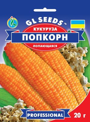 Насіння кукурудза Поп Корн (20 г) суперранній, Professional, TM GL Seeds RS-00891 фото